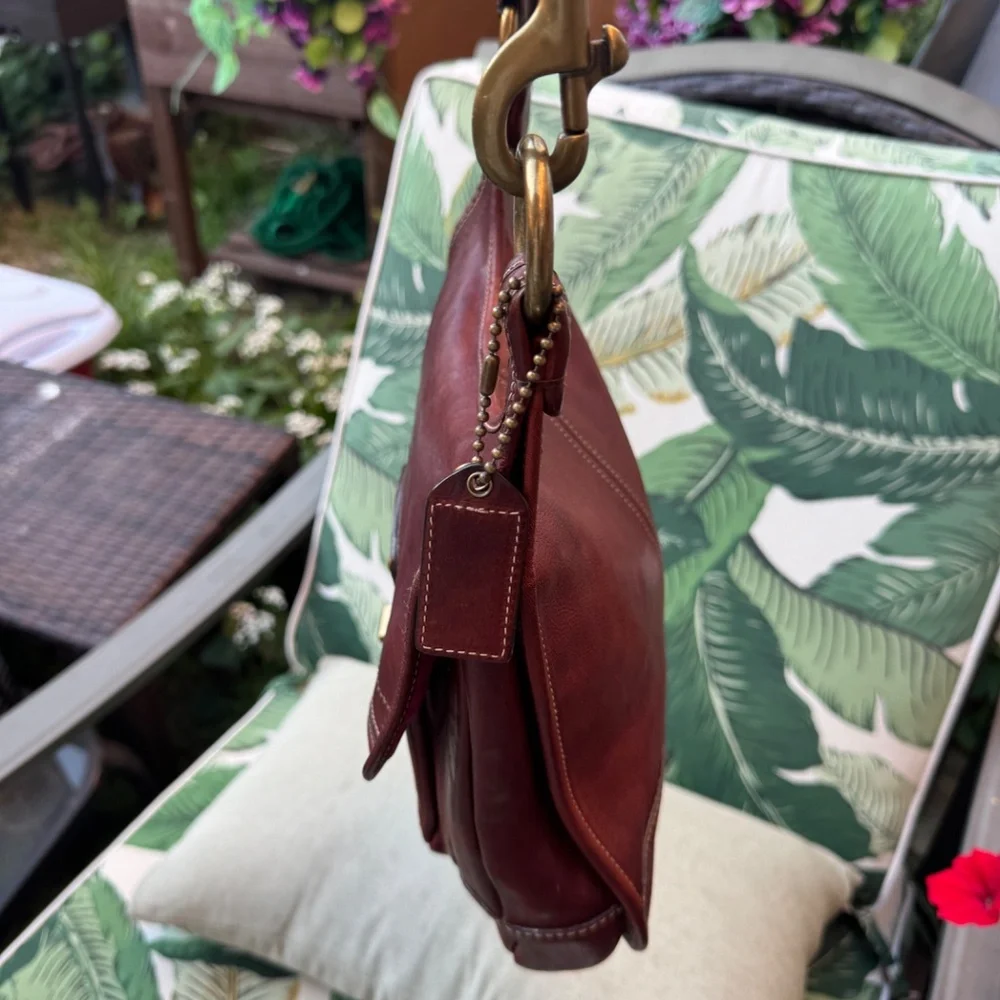 Coach 65th Anniversary Legacy Leather Whiskey Hippie Crossbody Bag 10325 - Picture 10 of 15